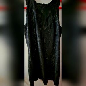 Anne Klein Black Sequin Dress 👗 Size 14